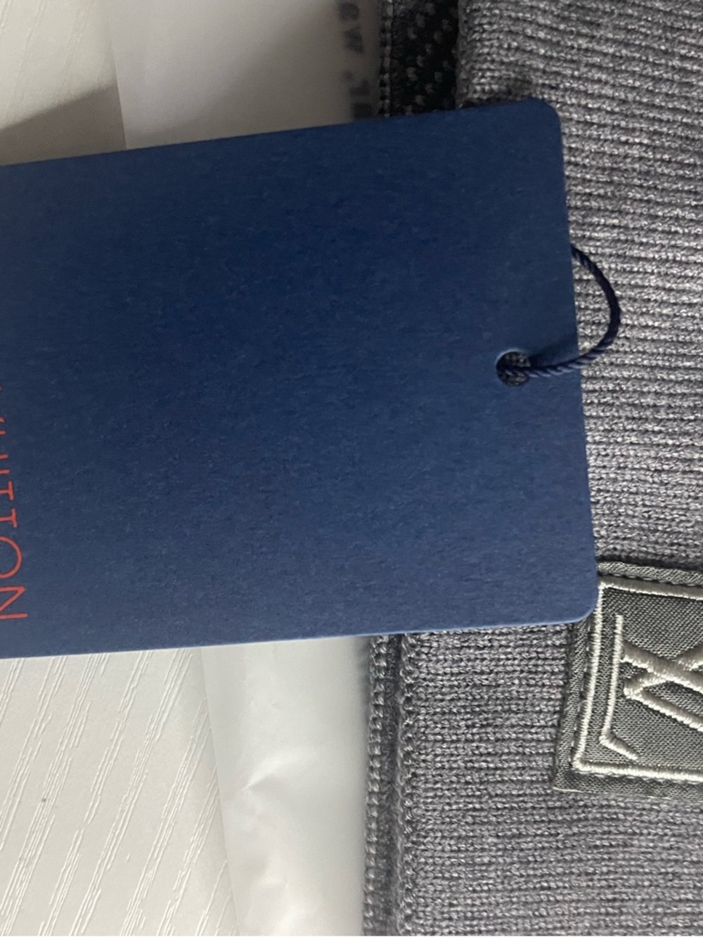 Louis Vuitton Knit Beanie - Gray, White, Black - Picture 5 of 6